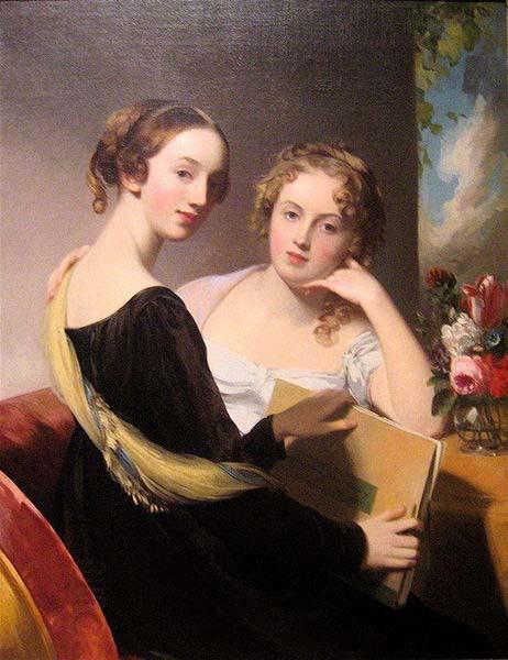 Thomas Sully Portrait of the Misses Mary and Emily McEuen China oil painting art